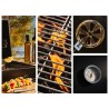 COOKING BOX Barbecue a charbon MIKE - 115x66x106 cm - 2 grilles acier