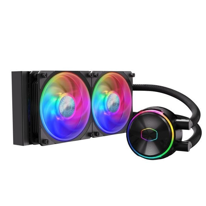 COOLER MASTER - MasterLiquid PL240 Flux o - Refroidissement liquide CPU - 36cm COOLER MASTER - MasterLiquid PL240 Flux o - Refroidissement liquide CPU - 36cm