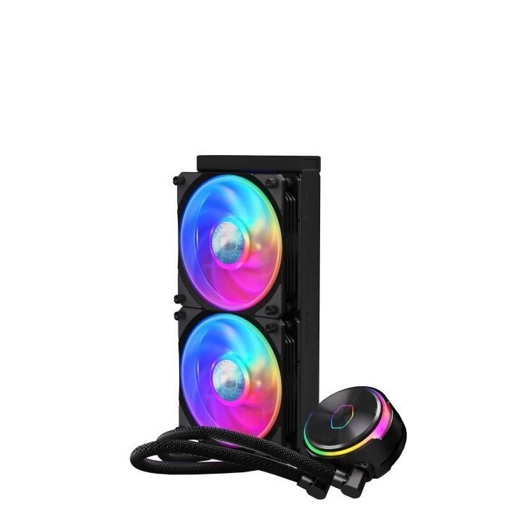COOLER MASTER - MasterLiquid PL240 Flux o - Refroidissement liquide CPU - 36cm COOLER MASTER - MasterLiquid PL240 Flux o - Refroidissement liquide CPU - 36cm