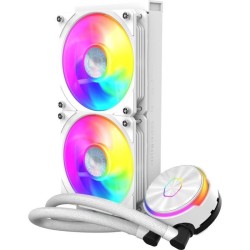 COOLER MASTER - MasterLiquid PL240 Flux White - Refroidissement liquid