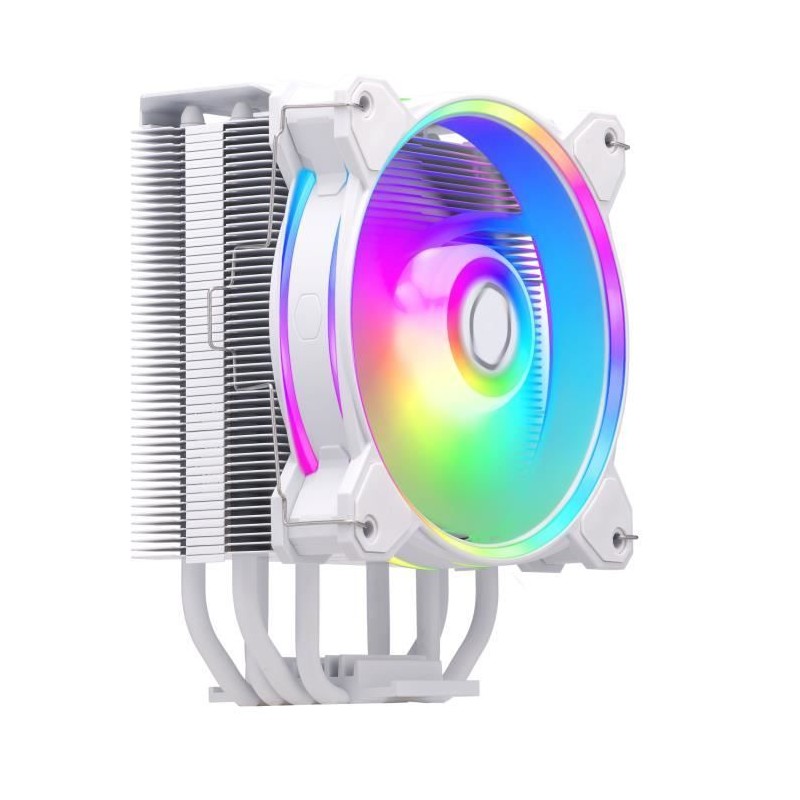COOLER MASTER - Hyper 212 Halo White ARGB - Ventirad - TDP 180w - 120 COOLER MASTER - Hyper 212 Halo White ARGB - Ventirad - TDP 180w - 120