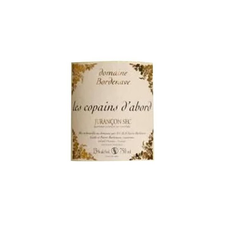 Domaine Bordenave Les Copains d'Abord 2017 Jurançon - Vin blanc du Sud-Ouest