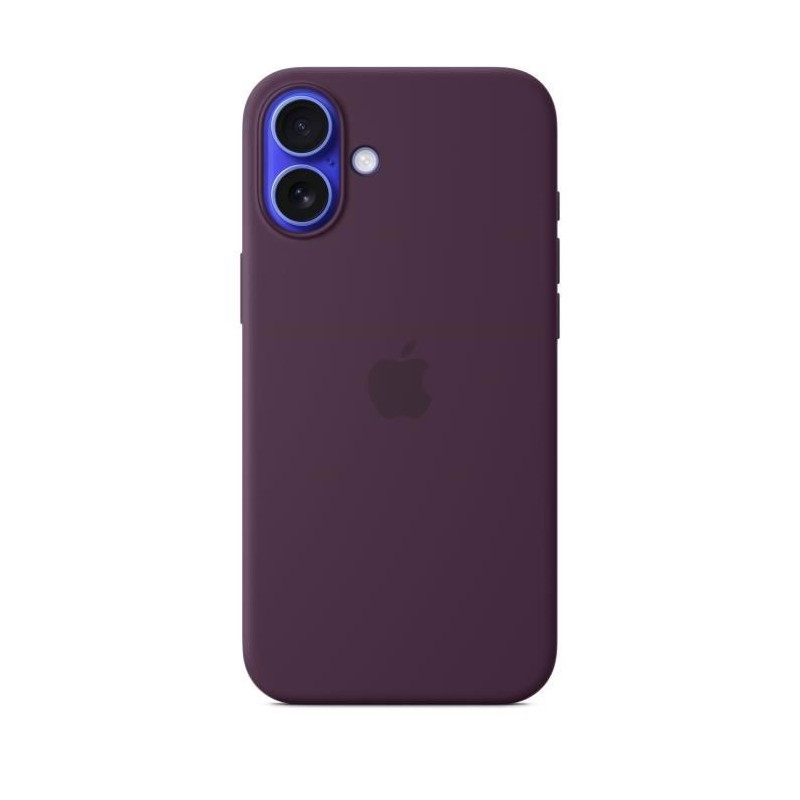 APPLE iPhone 16 Plus - Coque en silicone avec MagSafe - Plum APPLE iPhone 16 Plus - Coque en silicone avec MagSafe - Plum