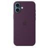 APPLE iPhone 16 Plus - Coque en silicone avec MagSafe - Plum