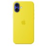 APPLE iPhone 16 Plus - Coque en silicone avec MagSafe - Star Fruit