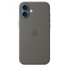 APPLE iPhone 16 Plus - Coque en silicone avec MagSafe - Stone Gray