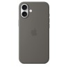 APPLE iPhone 16 Plus - Coque en silicone avec MagSafe - Stone Gray