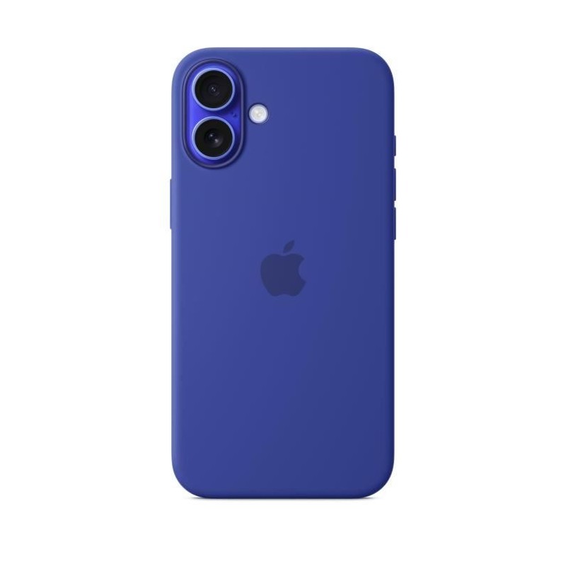 APPLE iPhone 16 Plus - Coque en silicone avec MagSafe - Ultramarine APPLE iPhone 16 Plus - Coque en silicone avec MagSafe - Ultramarine