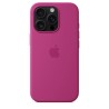 APPLE iPhone 16 Pro - Coque en silicone avec MagSafe - Fuchsia