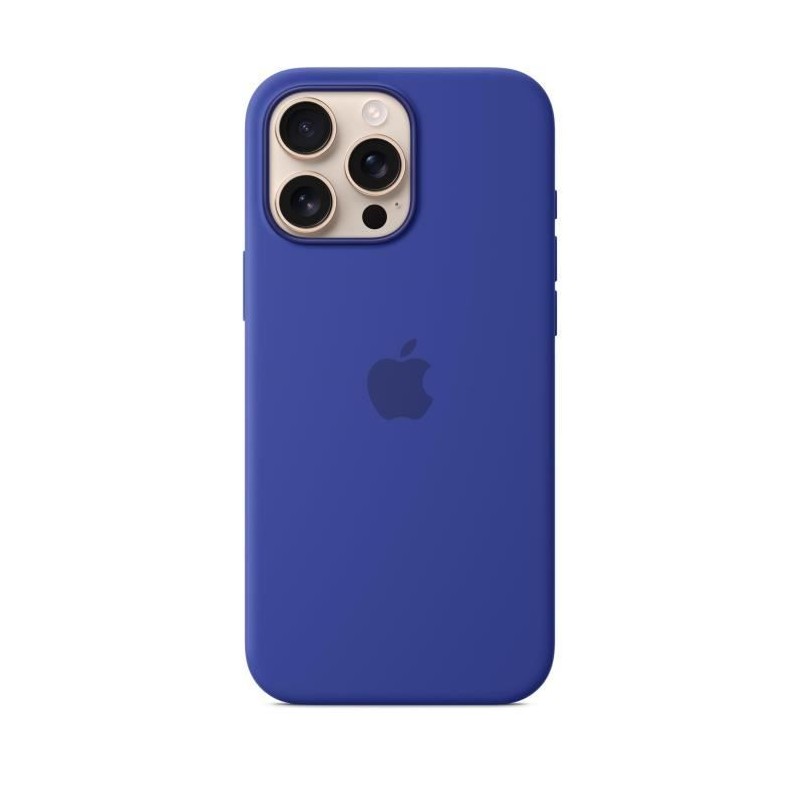 APPLE iPhone 16 Pro Max - Coque en silicone avec MagSafe - Ultramarin APPLE iPhone 16 Pro Max - Coque en silicone avec MagSafe - Ultramarin