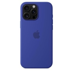 APPLE iPhone 16 Pro Max - Coque en silicone avec MagSafe - Ultramarin