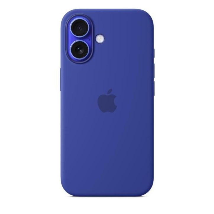 APPLE iPhone 16 - Coque en silicone avec MagSafe - Ultramarine