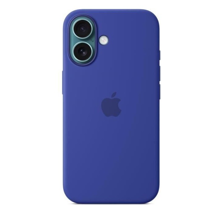 APPLE iPhone 16 - Coque en silicone avec MagSafe - Ultramarine