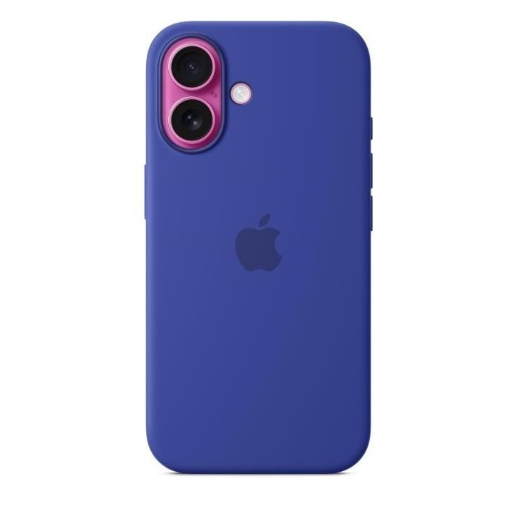 APPLE iPhone 16 - Coque en silicone avec MagSafe - Ultramarine