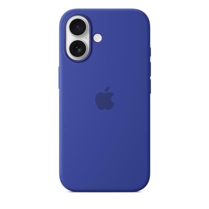 APPLE iPhone 16 - Coque en silicone avec MagSafe - Ultramarine