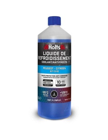 Liquide de Refroidissement - HOLTS - HAFR0001B - Dédié Peugeot-Citroën B71 5110 1L