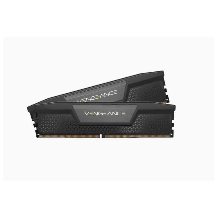 Mémoire RAM - CORSAIR - Vengeance DDR5 - 32GB 2x16GB DIMM - 6400 MHz - 1,40V - Noir (CMK32GX5M2B6400C32) Mémoire RAM - CORSAIR - Vengeance DDR5 - 32GB 2x16GB DIMM - 6400 MHz - 1,40V - Noir (CMK32GX5M2B6400C32)