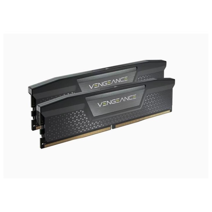 Mémoire RAM - CORSAIR - Vengeance DDR5 - 32GB 2x16GB DIMM - 6400 MHz - 1,40V - Noir (CMK32GX5M2B6400C32) Mémoire RAM - CORSAIR - Vengeance DDR5 - 32GB 2x16GB DIMM - 6400 MHz - 1,40V - Noir (CMK32GX5M2B6400C32)