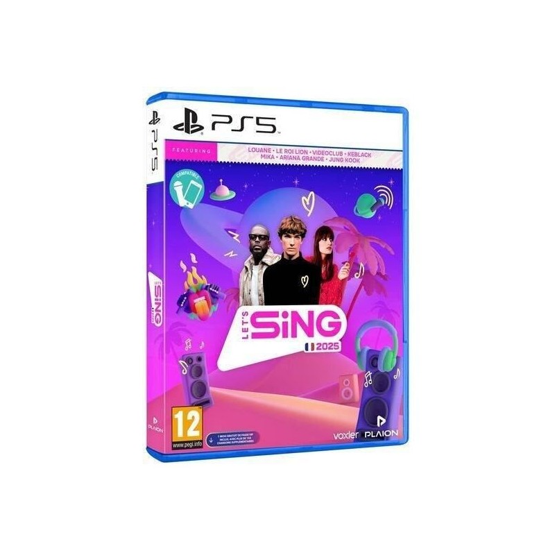 Let's Sing 2025 - Jeu PS5