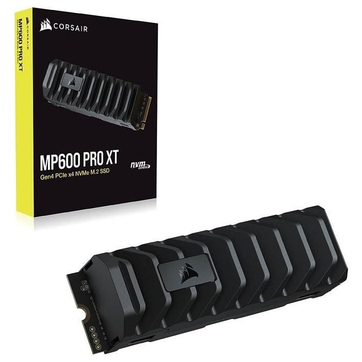 Corsair Disque SSD MP600 PRO XT - 2TB NVMe PCIe M.2 (CSSD-F2000GBMP600PXT) Corsair Disque SSD MP600 PRO XT - 2TB NVMe PCIe M.2 (CSSD-F2000GBMP600PXT)