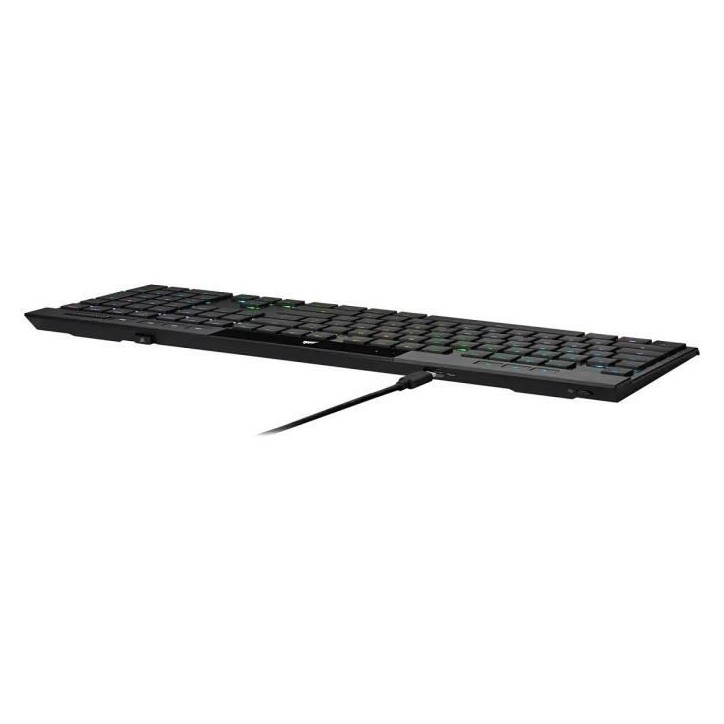 Clavier Gaming Mécanique Ultrafin - AZERTY - CORSAIR - K100 AIR WIRELESS - Rétroéclairage LED RGB - Noir (CH-913A01U-FR) Clavier Gaming Mécanique Ultrafin - AZERTY - CORSAIR - K100 AIR WIRELESS - Rétroéclairage LED RGB - Noir (CH-913A01U-FR)