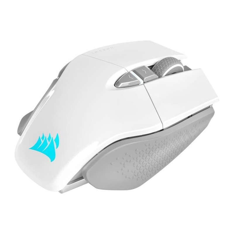 Souris Gaming - Sans fil - CORSAIR - M65 RGB Ultra Wireless - Blanc - Souris Gaming - Sans fil - CORSAIR - M65 RGB Ultra Wireless - Blanc -