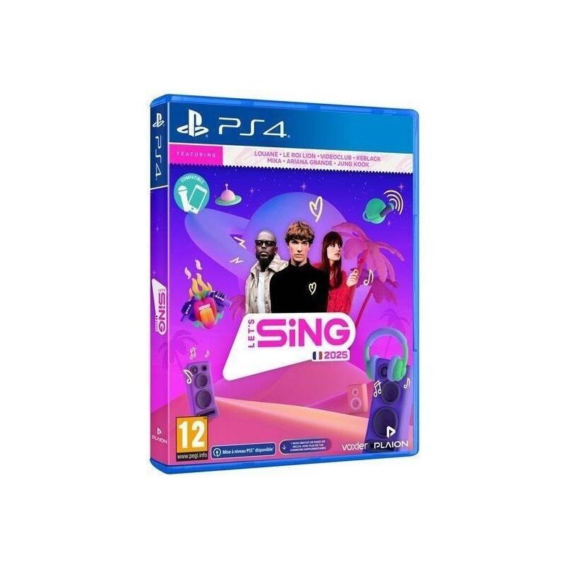 Let's Sing 2025 - Jeu PS4 Let's Sing 2025 - Jeu PS4