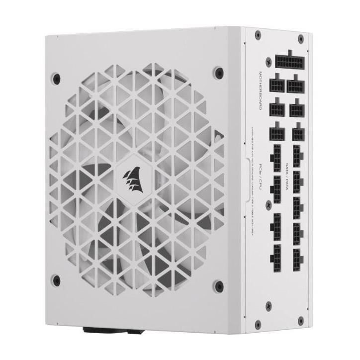 CORSAIR - Bloc d'alimentation - RM1200x Shift White Cybenetics - ATX entierement modulaire - Certifié Gold 80 Plus - 1200 watts CORSAIR - Bloc d'alimentation - RM1200x Shift White Cybenetics - ATX entierement modulaire - Certifié Gold 80 Plus - 1200 watts