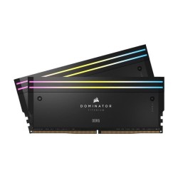 Mémoire RAM - CORSAIR - Dominator Titanium RGB DDR5 - 64GB 2x32GB DIM