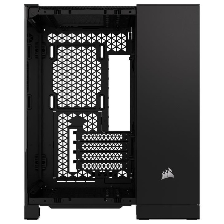 Boîtier PC - CORSAIR - 2500X Tempered Glass Micro ATX Dual Chamber - Noir Boîtier PC - CORSAIR - 2500X Tempered Glass Micro ATX Dual Chamber - Noir