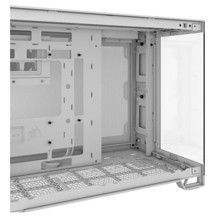Boîtier PC - CORSAIR - CC-9011266-WW - 2500X - Micro ATX - Dual Chamber - PC Case - White Boîtier PC - CORSAIR - CC-9011266-WW - 2500X - Micro ATX - Dual Chamber - PC Case - White
