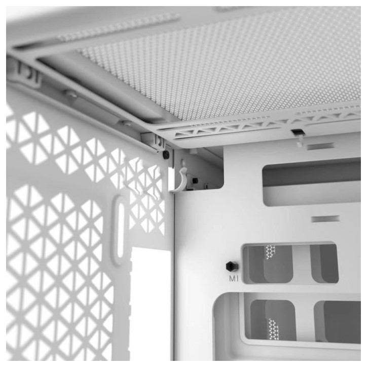 Boîtier PC - CORSAIR - CC-9011266-WW - 2500X - Micro ATX - Dual Chamber - PC Case - White Boîtier PC - CORSAIR - CC-9011266-WW - 2500X - Micro ATX - Dual Chamber - PC Case - White