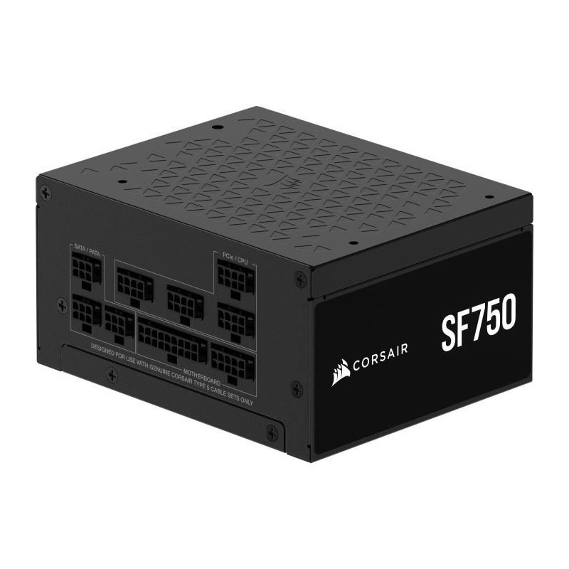 Alimentation modulaire SFX - CORSAIR - SF Series SF750 - 80 PLUS Plati Alimentation modulaire SFX - CORSAIR - SF Series SF750 - 80 PLUS Plati