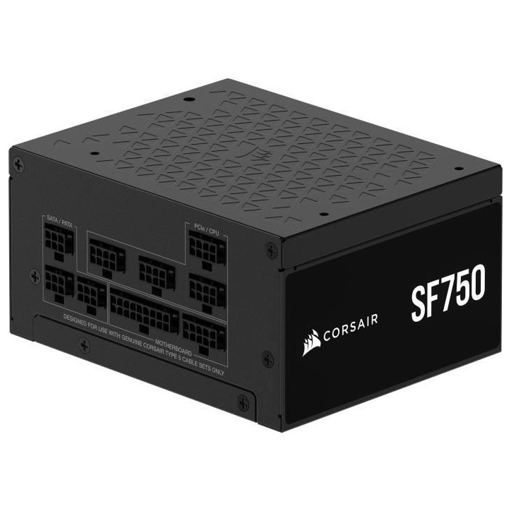 Alimentation modulaire SFX - CORSAIR - SF Series SF750 - 80 PLUS Platinum