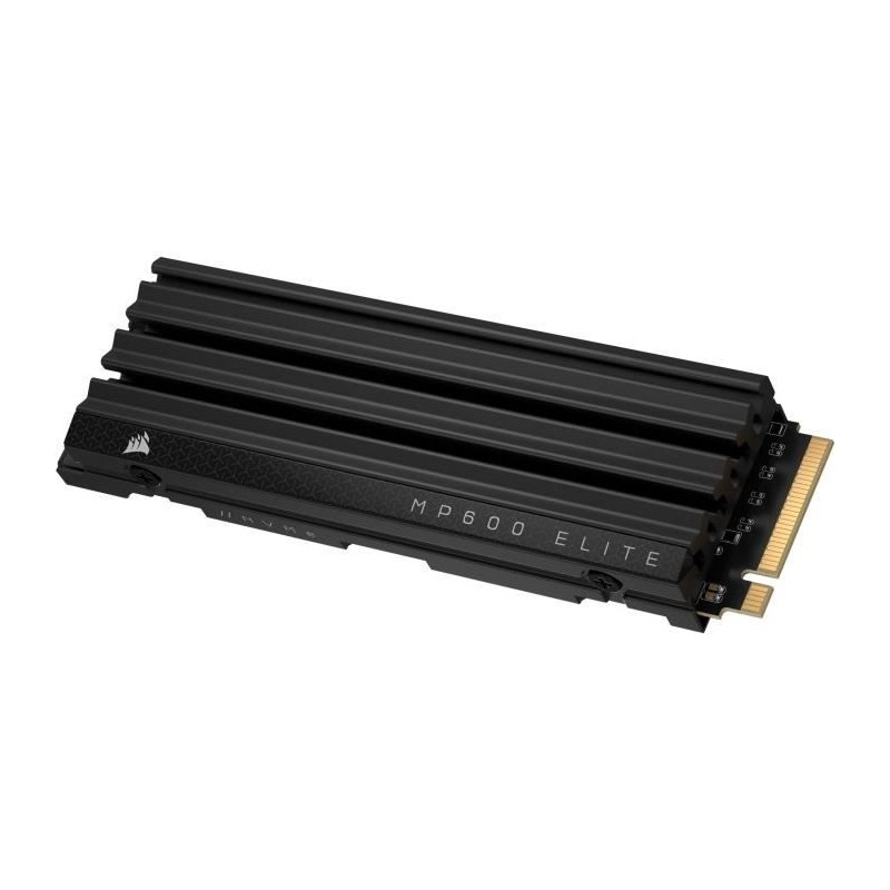 Disque SSD interne - CORSAIR - MP600 ELITE 1TB Gen4 PCIe x4 NVMe M.2 S Disque SSD interne - CORSAIR - MP600 ELITE 1TB Gen4 PCIe x4 NVMe M.2 S