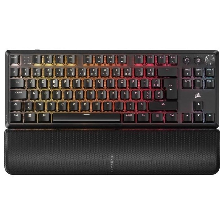 Clavier Gaming - CORSAIR - K70 Core TKL Wireless - RGB, Switchs MLX Red v2 Clavier Gaming - CORSAIR - K70 Core TKL Wireless - RGB, Switchs MLX Red v2