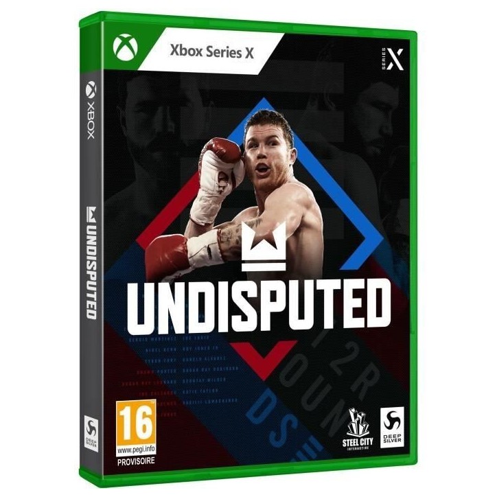 Undisputed - Jeu Xbox Series X Undisputed - Jeu Xbox Series X