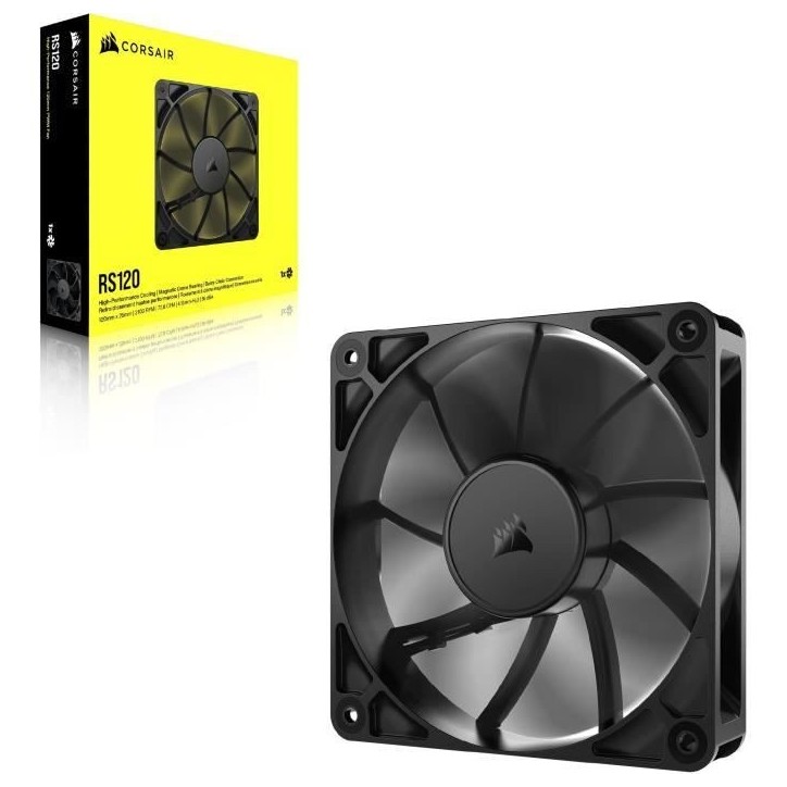 Ventilateur PWM 120mm - CORSAIR - RS120 Ventilateur PWM 120mm - CORSAIR - RS120