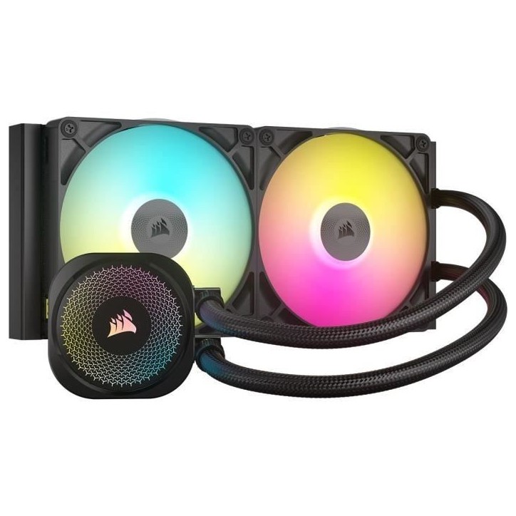 Watercooling AIO - CORSAIR - iCUE LINK TITAN 280 RX RGB - Ventilateurs RX140 RGB - Compatibilité Intel LGA 1851/1700, AMD AM5/A Watercooling AIO - CORSAIR - iCUE LINK TITAN 280 RX RGB - Ventilateurs RX140 RGB - Compatibilité Intel LGA 1851/1700, AMD AM5/A
