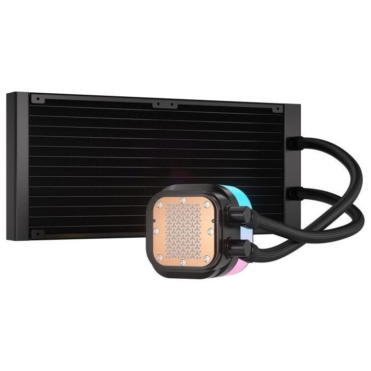 Watercooling AIO - CORSAIR - iCUE LINK TITAN 280 RX RGB - Ventilateurs RX140 RGB - Compatibilité Intel LGA 1851/1700, AMD AM5/A Watercooling AIO - CORSAIR - iCUE LINK TITAN 280 RX RGB - Ventilateurs RX140 RGB - Compatibilité Intel LGA 1851/1700, AMD AM5/A