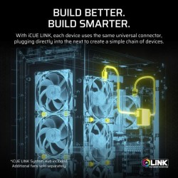 Watercooling AIO - CORSAIR - iCUE LINK TITAN 280 RX RGB - Ventilateurs