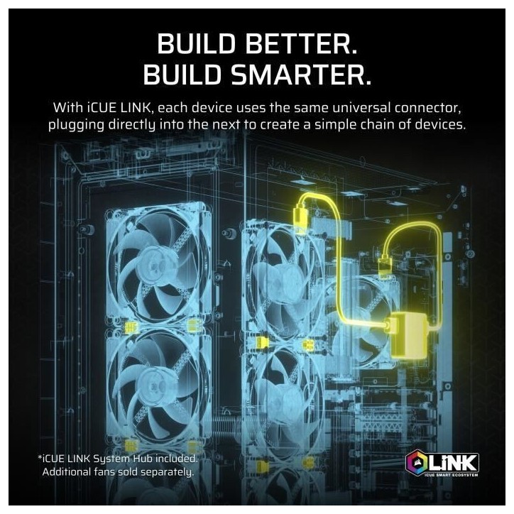 Watercooling AIO - CORSAIR - iCUE LINK TITAN 280 RX RGB - Ventilateurs RX140 RGB - Compatibilité Intel LGA 1851/1700, AMD AM5/A Watercooling AIO - CORSAIR - iCUE LINK TITAN 280 RX RGB - Ventilateurs RX140 RGB - Compatibilité Intel LGA 1851/1700, AMD AM5/A