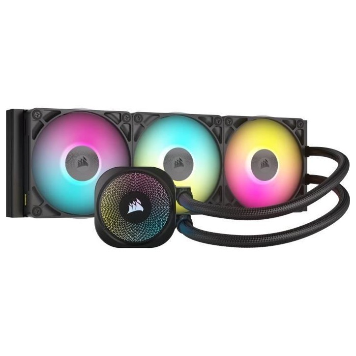 Watercooling - CORSAIR - iCUE LINK TITAN 360 RX - RGB - Noir