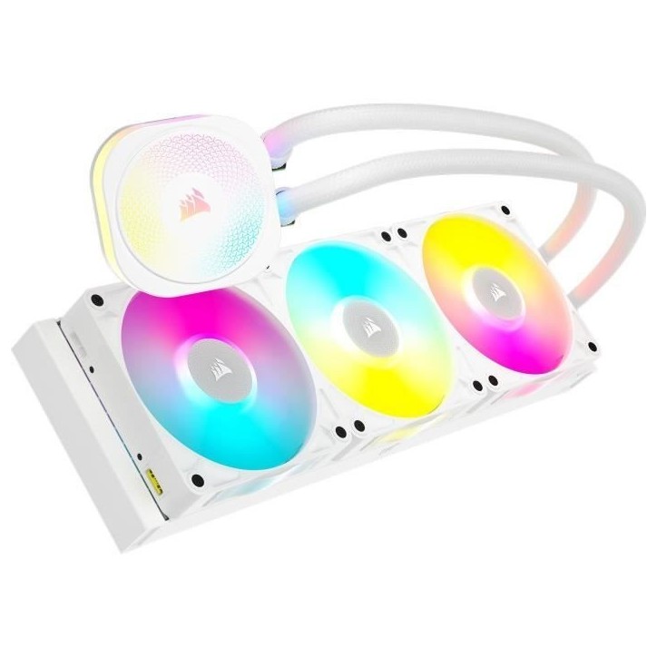 Watercooling - CORSAIR - iCUE LINK TITAN 360 RX - RGB - Blanc Watercooling - CORSAIR - iCUE LINK TITAN 360 RX - RGB - Blanc