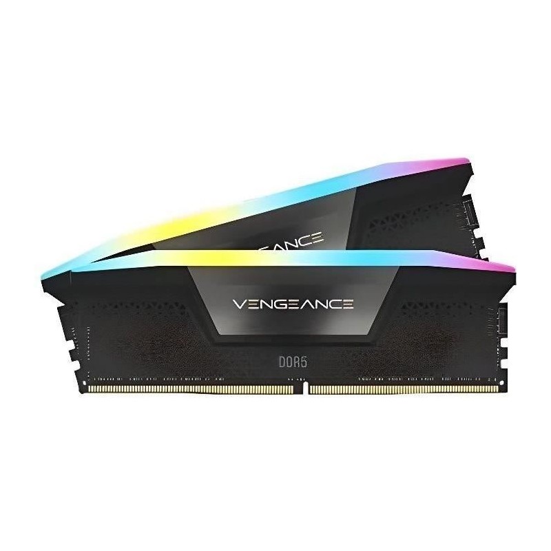 RAM - CORSAIR Vengeance RGB DDR5 - 32GB 2x16GB DIMM - 5200MHz - Unbuff RAM - CORSAIR Vengeance RGB DDR5 - 32GB 2x16GB DIMM - 5200MHz - Unbuff
