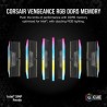 RAM - CORSAIR Vengeance RGB DDR5 - 32GB 2x16GB DIMM - 5200MHz - Unbuff