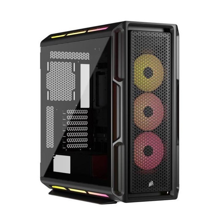 Boîtier PC - CORSAIR - Série iCUE LINK 5000T LX RGB - Moyen tour - Noir Boîtier PC - CORSAIR - Série iCUE LINK 5000T LX RGB - Moyen tour - Noir