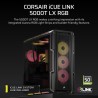 Boîtier PC - CORSAIR - Série iCUE LINK 5000T LX RGB - Moyen tour - N