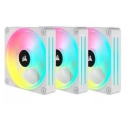 Ventilation PC - CORSAIR - QX RGB Series - iCUE LINK QX120 RGB WHITE - 120mm - Starter Kit