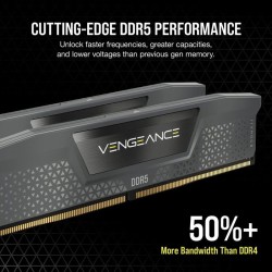 Mémoire RAM - CORSAIR - CMK64GX5M2B6000Z30 - VENGEANCE - DDR5 - 64Go